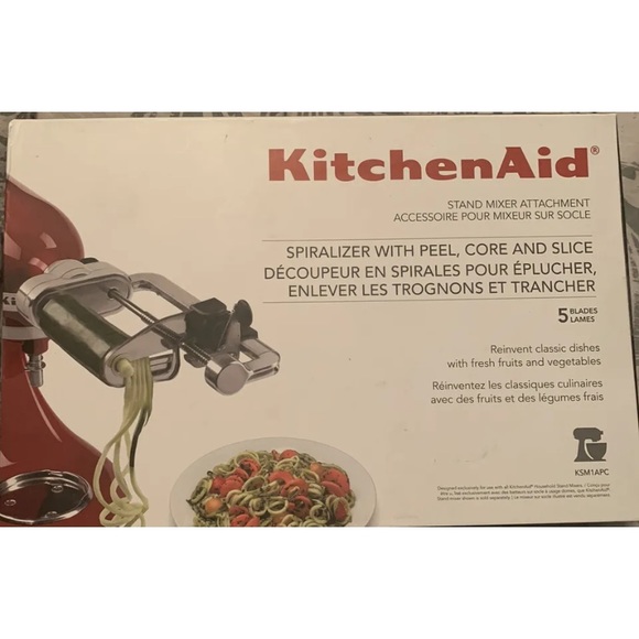 KitchenAid Kitchen Kitchenaid Stand Mixer Spiralizer Attachment W